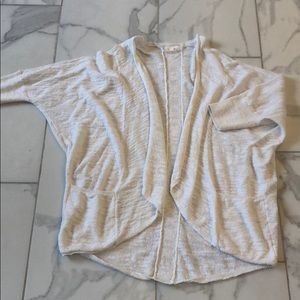 Lou&Grey white cardigan size small